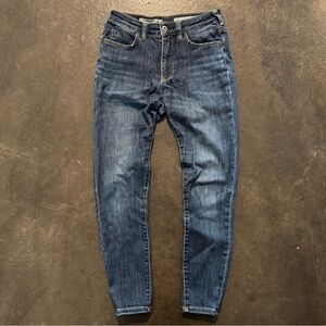 Pilcro and the Letterpress Blue Skinny Jeans